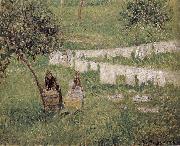 Camille Pissarro for women Laundry oil painting picture wholesale